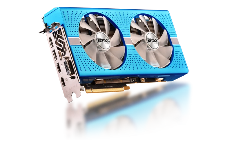 AMD Radeon Sapphire RX 580 8Gb Special Edition METAL BLUE NITRO+ (11265-21) Відеокарти image 4