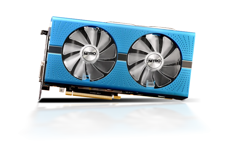 AMD Radeon Sapphire RX 580 8Gb Special Edition METAL BLUE NITRO+ (11265-21) Відеокарти image 6
