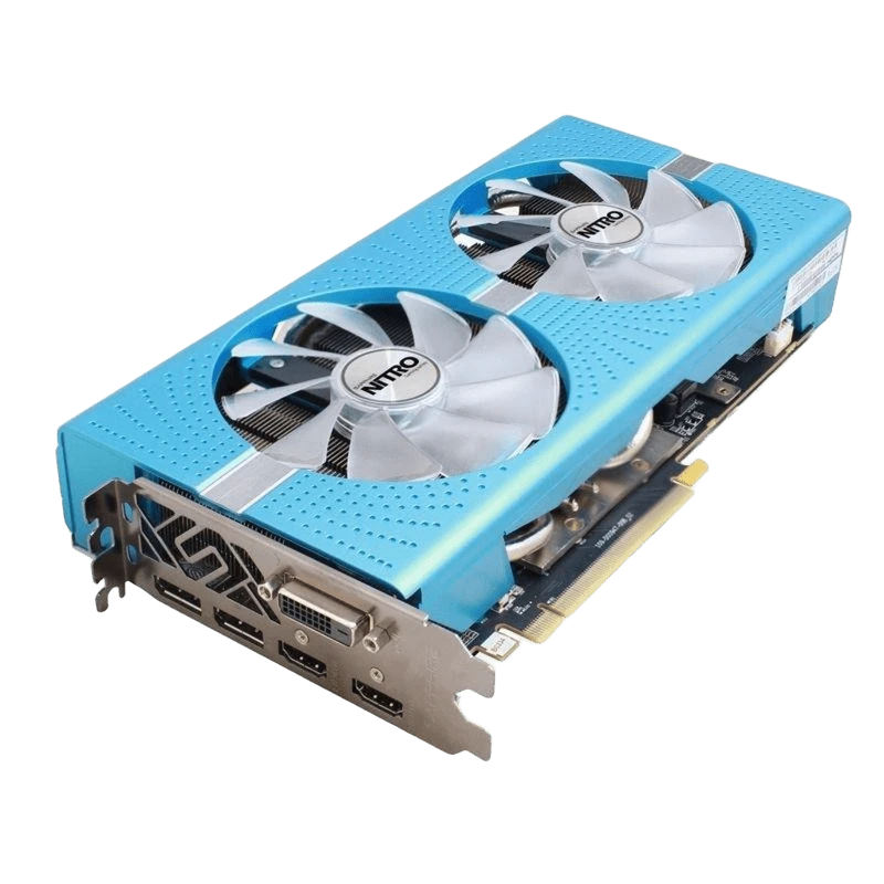 AMD Radeon Sapphire RX 580 8Gb Special Edition METAL BLUE NITRO+ (11265-21) Відеокарти image 5