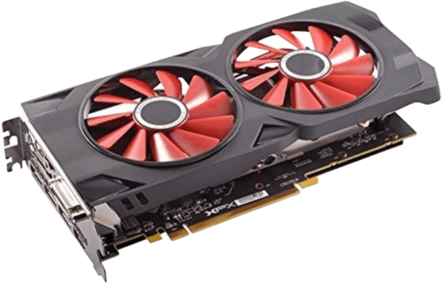AMD Radeon XFX  RX 570 RS 4GB Black Edition (RX-570P4DBD6) Відеокарти image 2
