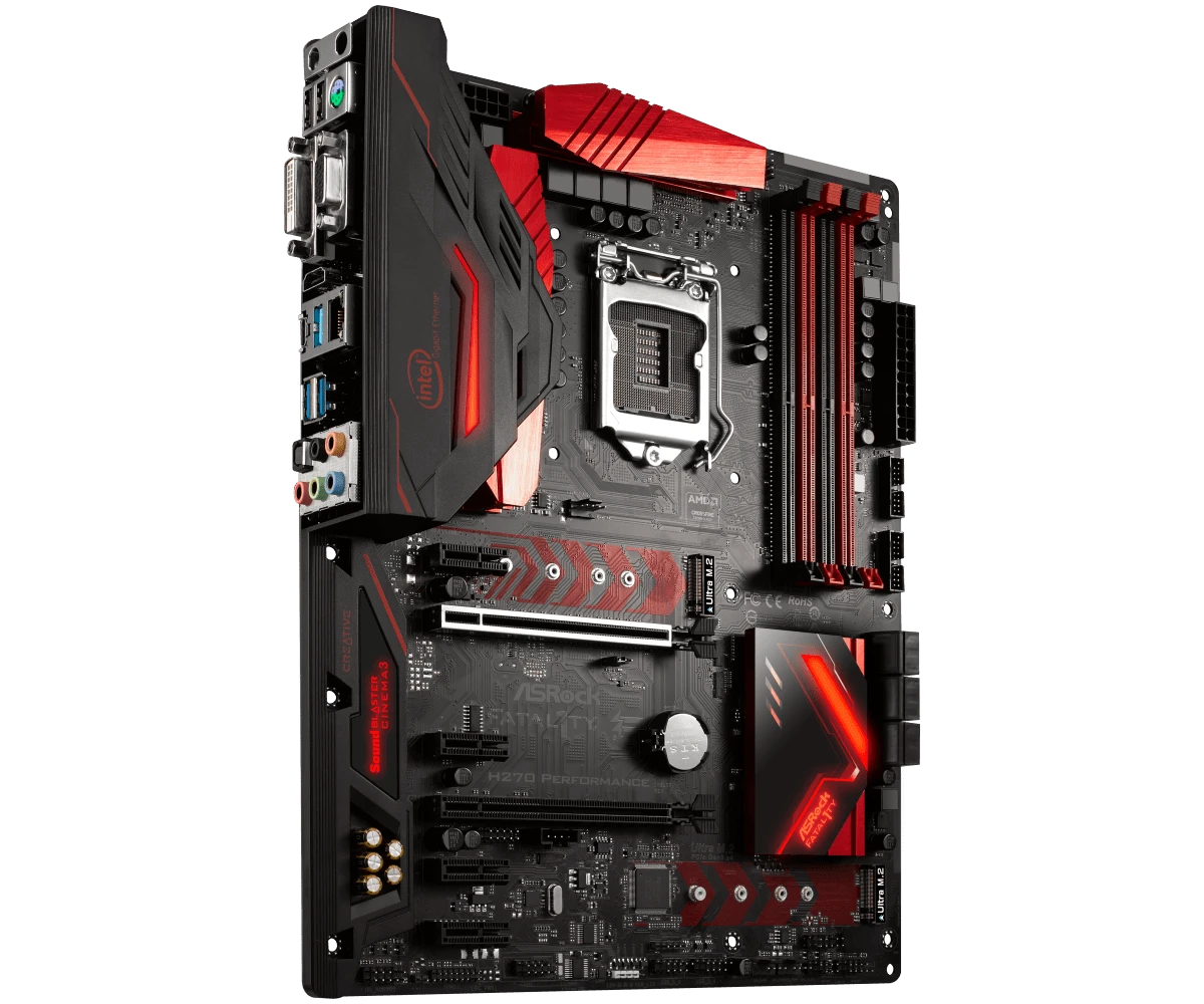 ASRock Fatal1ty H270 Perfomance Материнські плати image 3