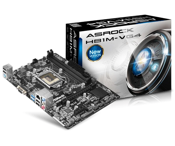 ASROCK H81M-VG4 Материнські плати image 1
