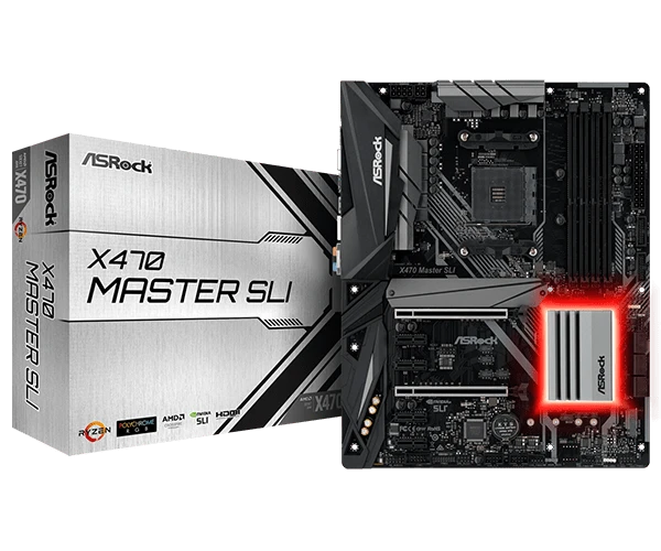 ASRock X470 Master SLI Материнські плати image 1
