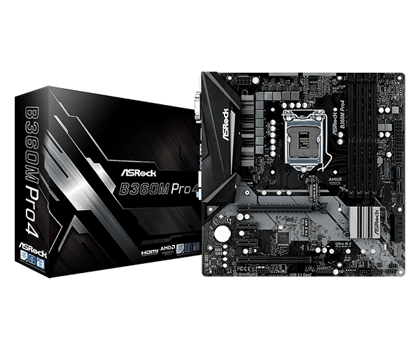 Asrock B360M Pro4 Материнські плати image 1