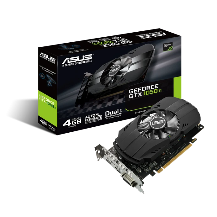 Asus GTX 1050 Ti Phoenix 4GB (PH-GTX1050TI-4G) Відеокарти image 1