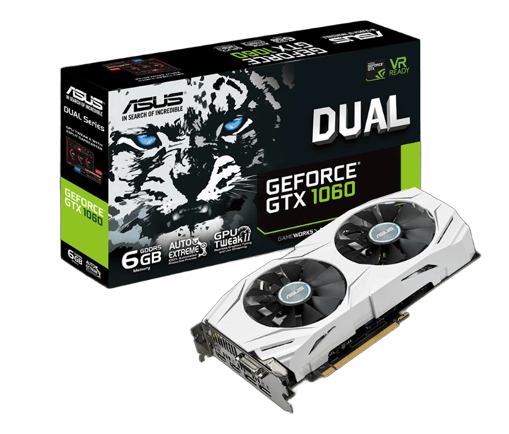 Asus GTX 1060 DUAL 6GB (DUAL-GTX1060-6GB) Відеокарти image 1