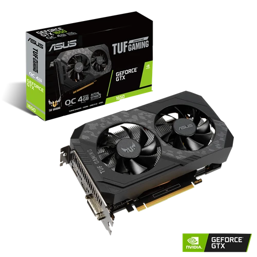 Asus GTX 1650 4Gb TUF  (TUF-GTX1650-4GD6-P-V2-GAMING) Відеокарти image 1