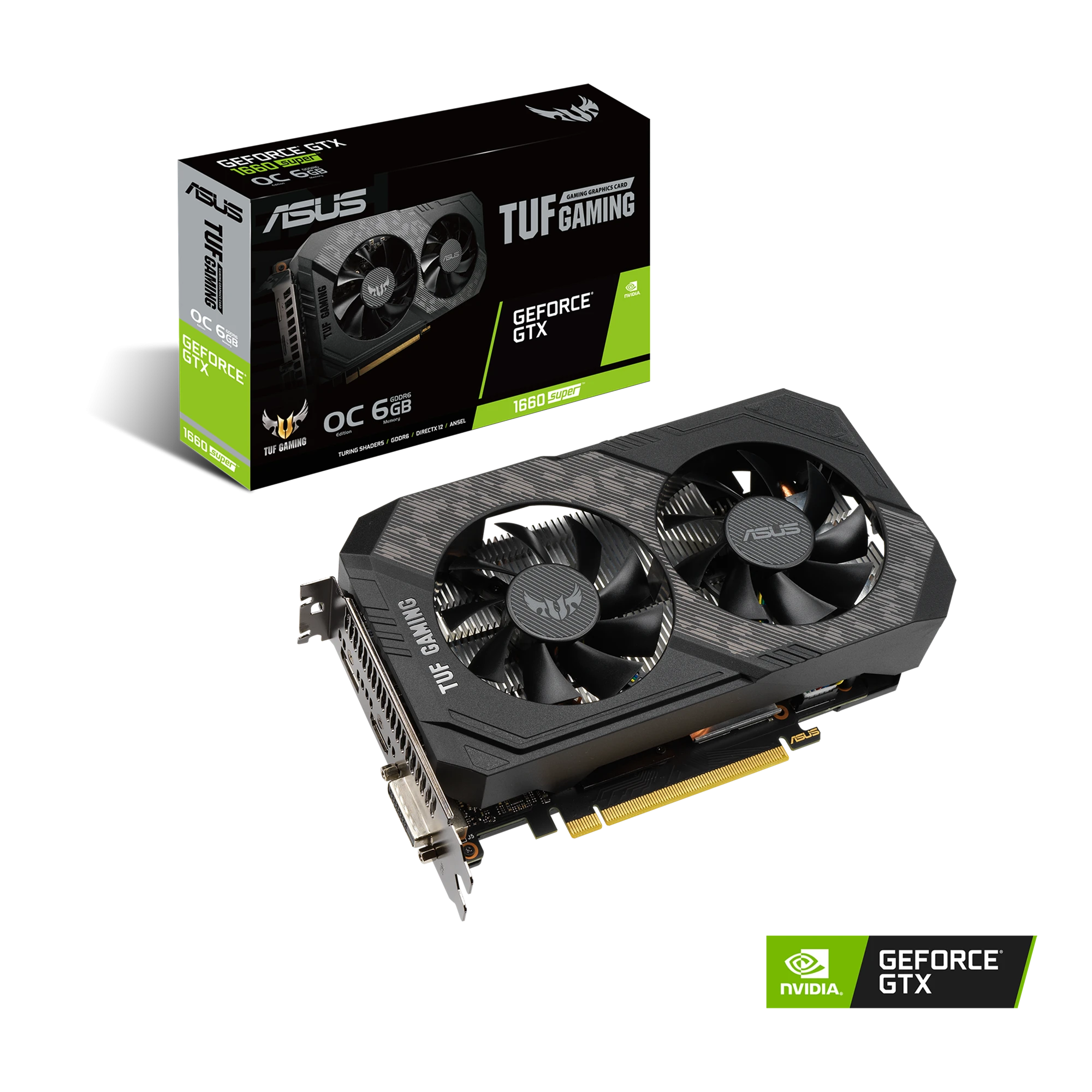 Asus GTX 1660  6Gb SUPER ROG Strix OC (ROG-STRIX-GTX1660S-O6G-GAMING) Відеокарти image 1