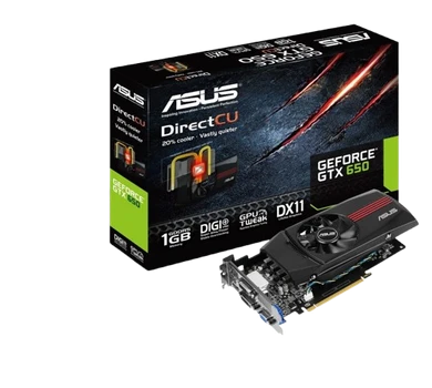 Asus GTX 650 1Gb DirectCU (GTX650-DC-1GD5) Відеокарти image 1