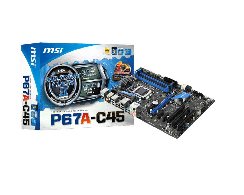 MSI P67A-C45 (B3) Материнські плати image 1