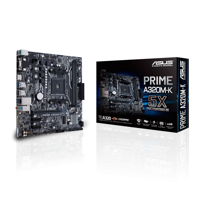 ASUS PRIME A320M-K Материнські плати image 1