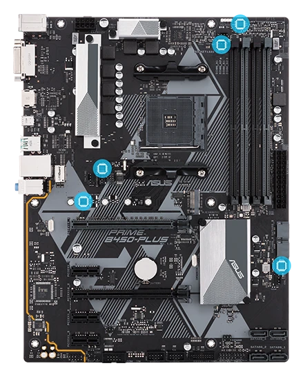 ASUS Prime B450-Plus Материнські плати image 1