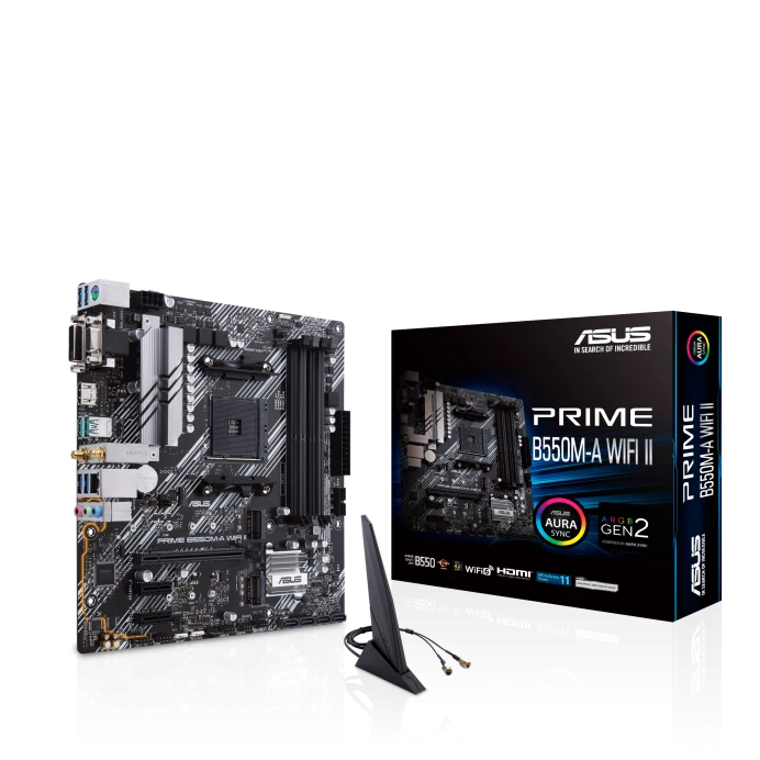 ASUS PRIME B550M-A WIFI II Материнські плати image 1
