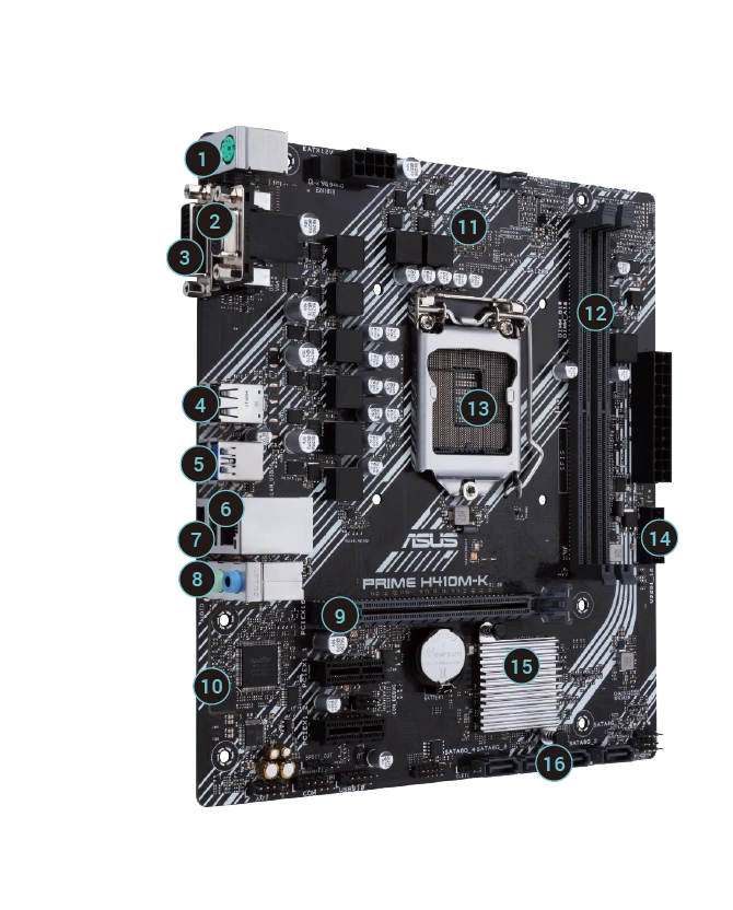 ASUS PRIME H410M-K Материнські плати image 5