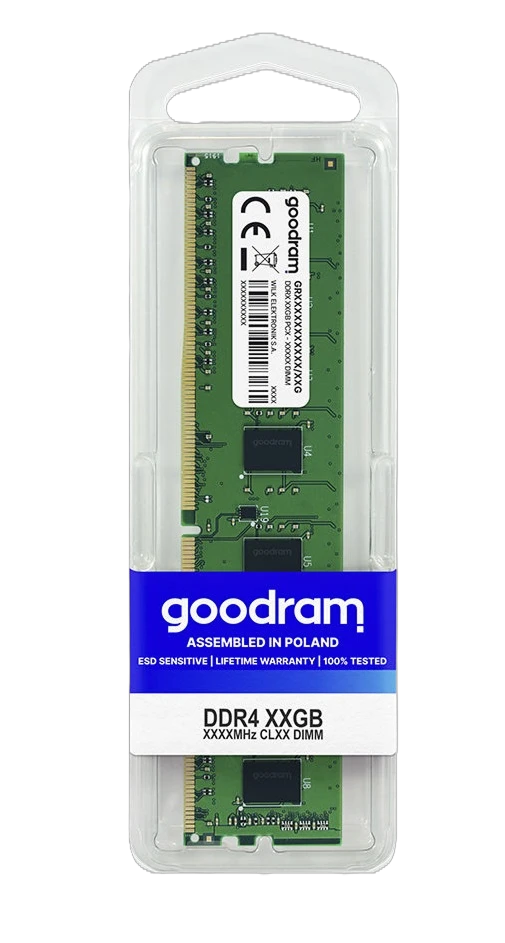 DDR4 16Gb 2666Hz Goodram (GR2666D464L19/16G) Оперативна пам'ять image 1