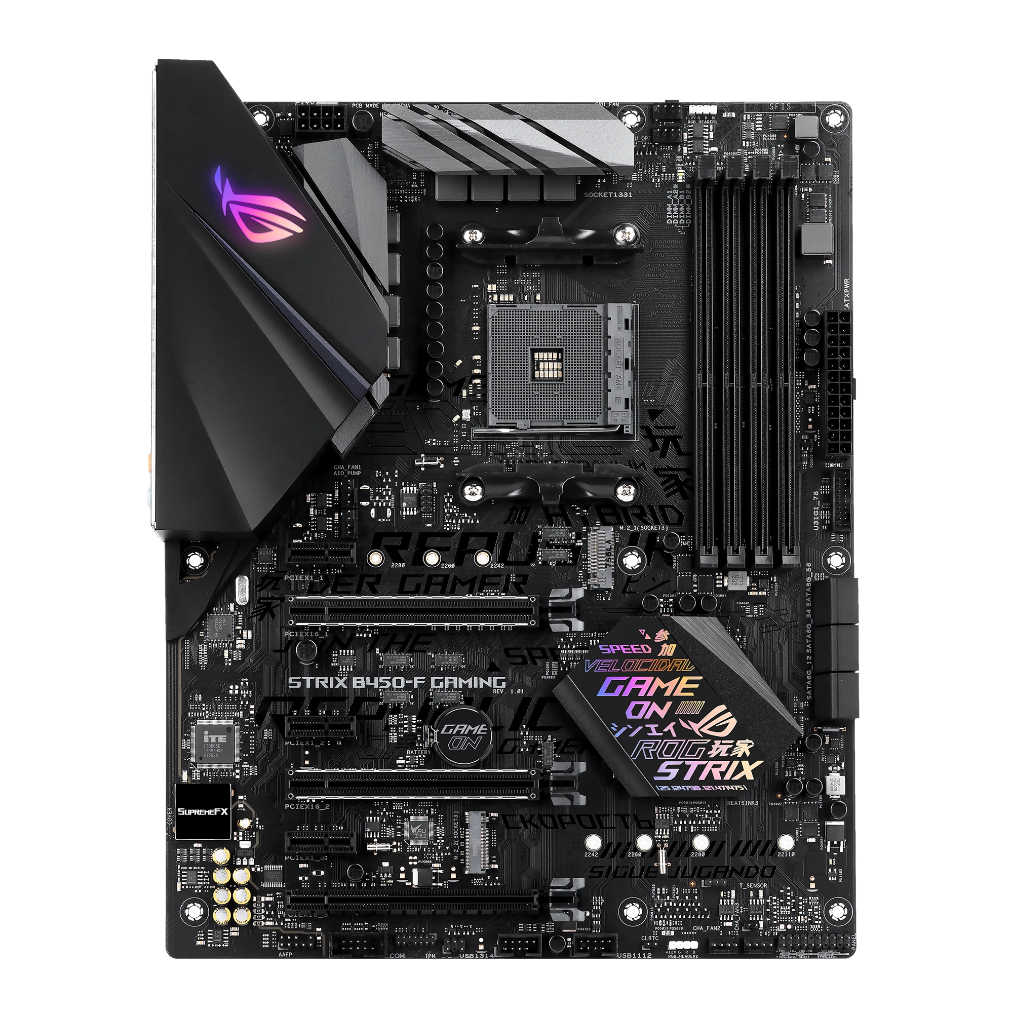 ASUS ROG Strix B450-F Gaming Материнські плати image 1