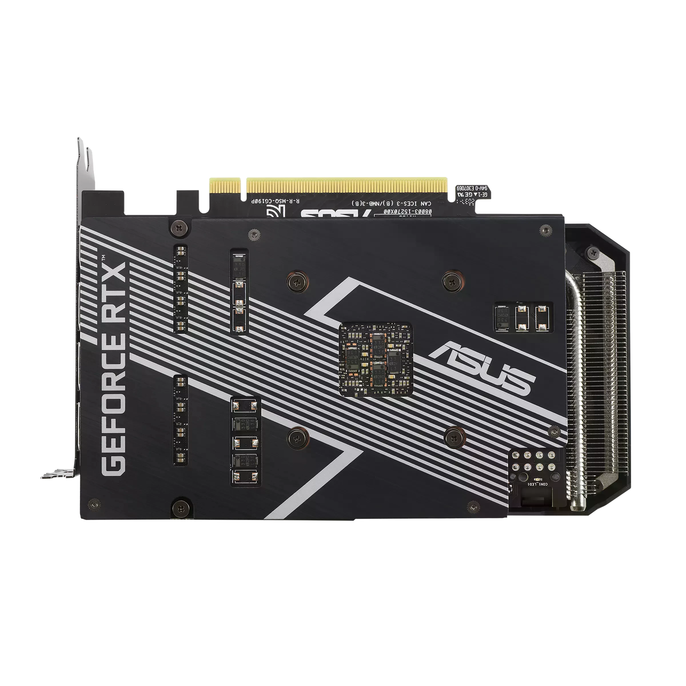 Asus RTX 3060 Ti Dual Mini V2 LHR 8GB (DUAL-RTX3060TI-8G-MINI-V2) Відеокарти image 3
