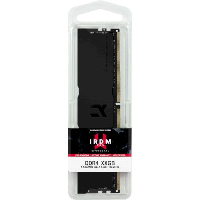 DDR4 32Gb (2x16) 3600MHz Goodram Iridium Pro Deep Black (IRP-K3600D4V64L18/32GDC) Оперативна пам'ять image 2