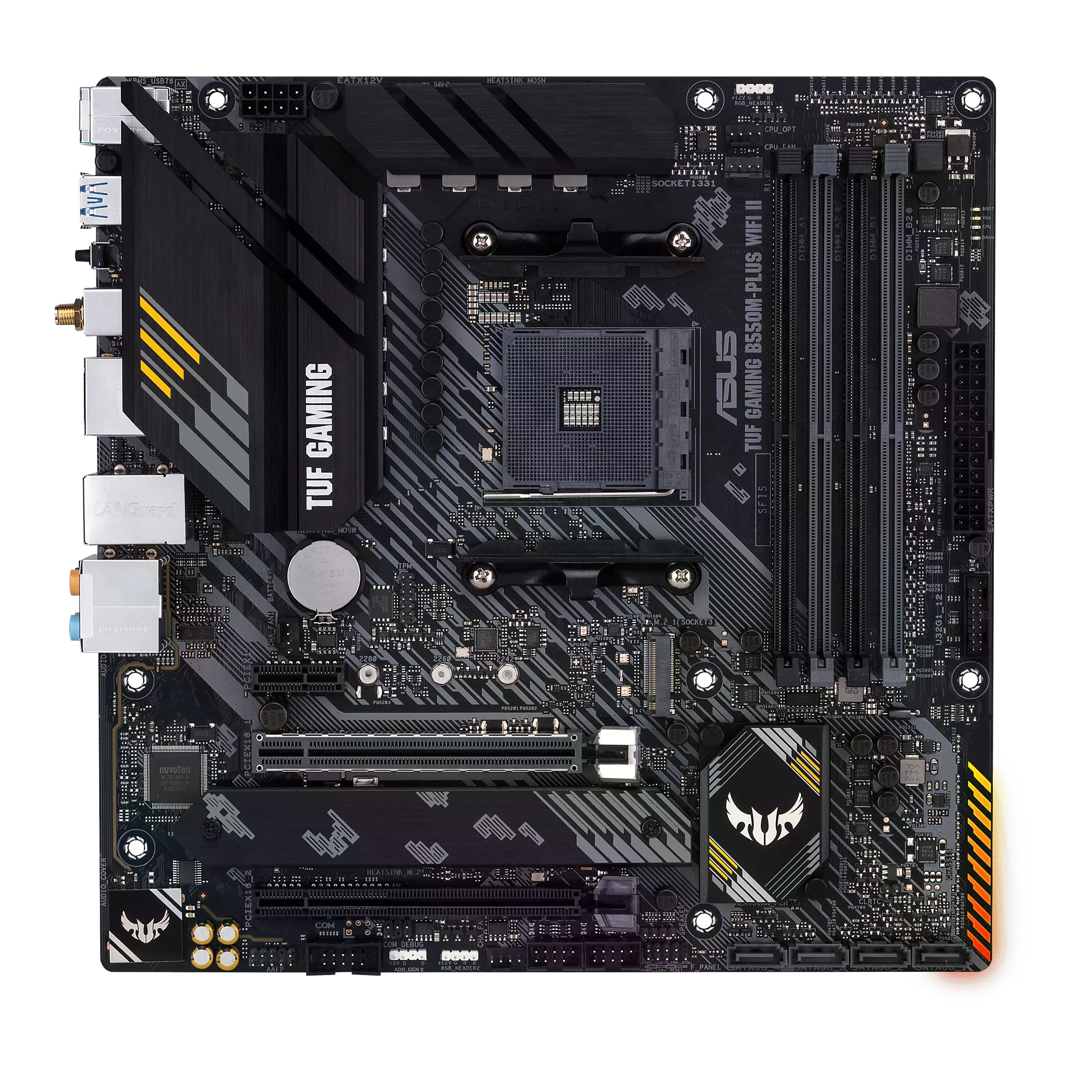 ASUS TUF GAMING B550M-PLUS WIFI II (90MB19Y0-M0EAY0) Материнські плати image 4