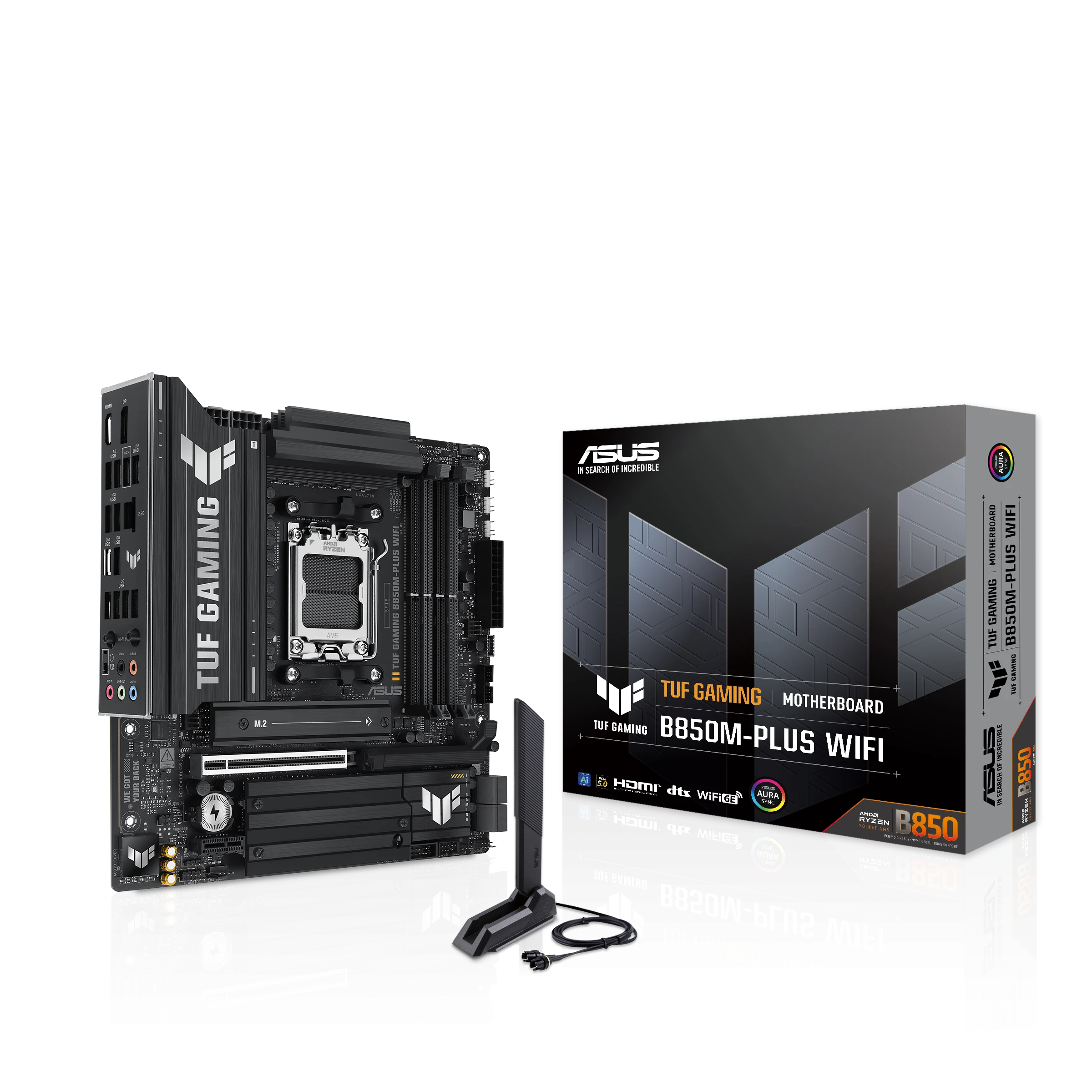 ASUS TUF GAMING B850M-PLUS WIFI Материнські плати image 1