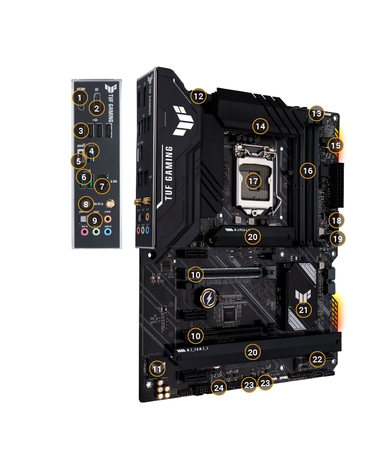 ASUS TUF H570-Pro Материнські плати image 5