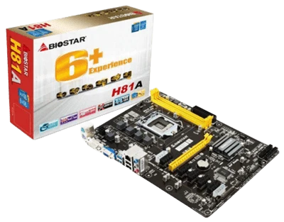 Biostar H81A Ver: 6.1 (H81A) Материнські плати image 1