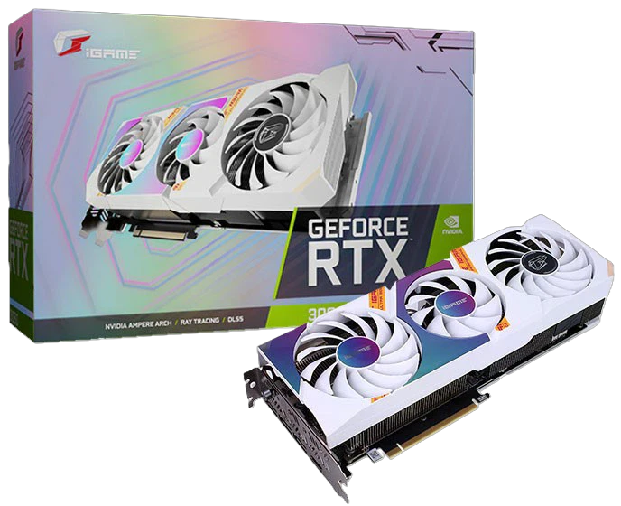 Colorful RTX 3070 iGame Ultra W OC (iGame GeForce RTX 3070 Ultra W OC LHR-V) Відеокарти image 1