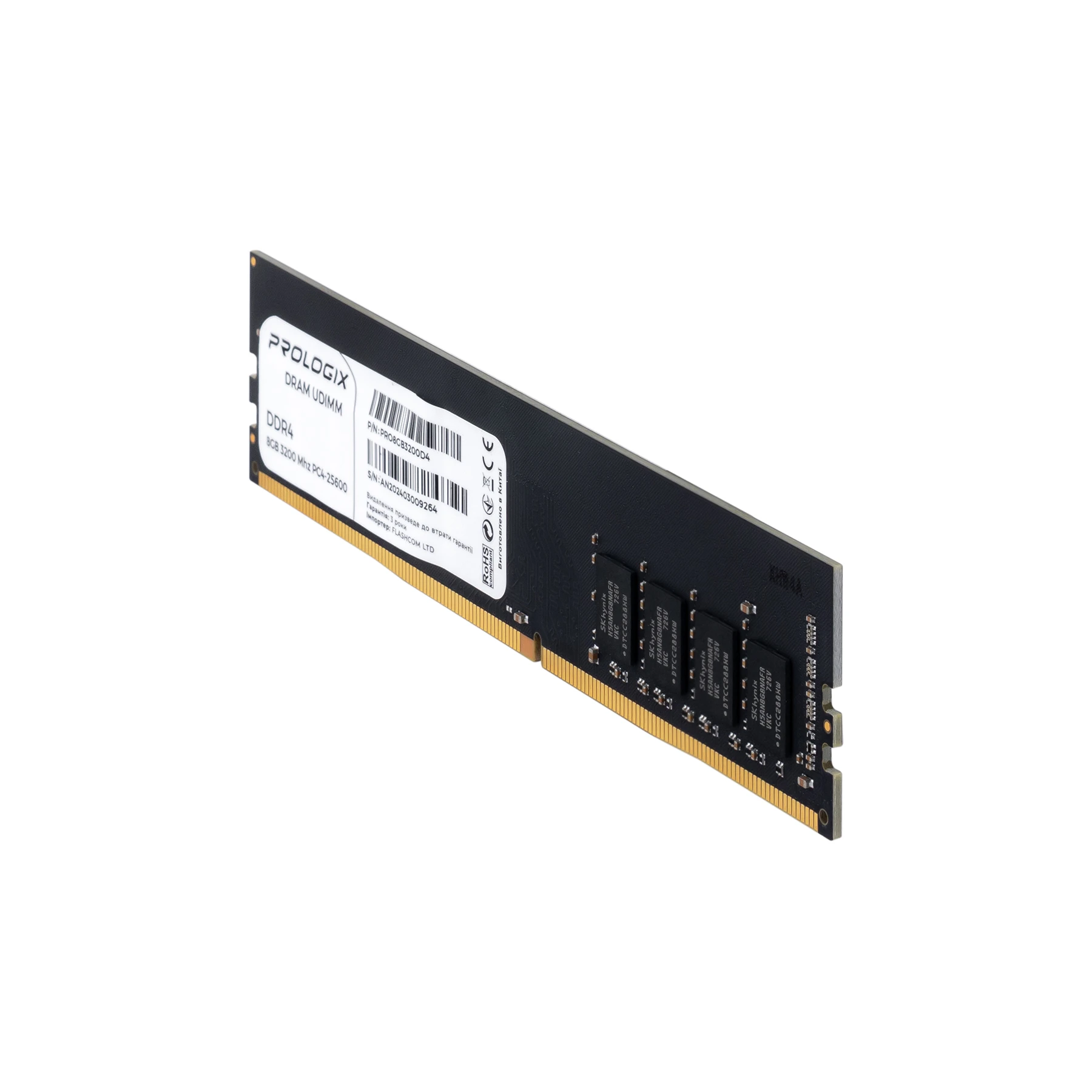 DDR4 8Gb 3200MHz Prologix (PRO8GB3200D4) Оперативна пам'ять image 3