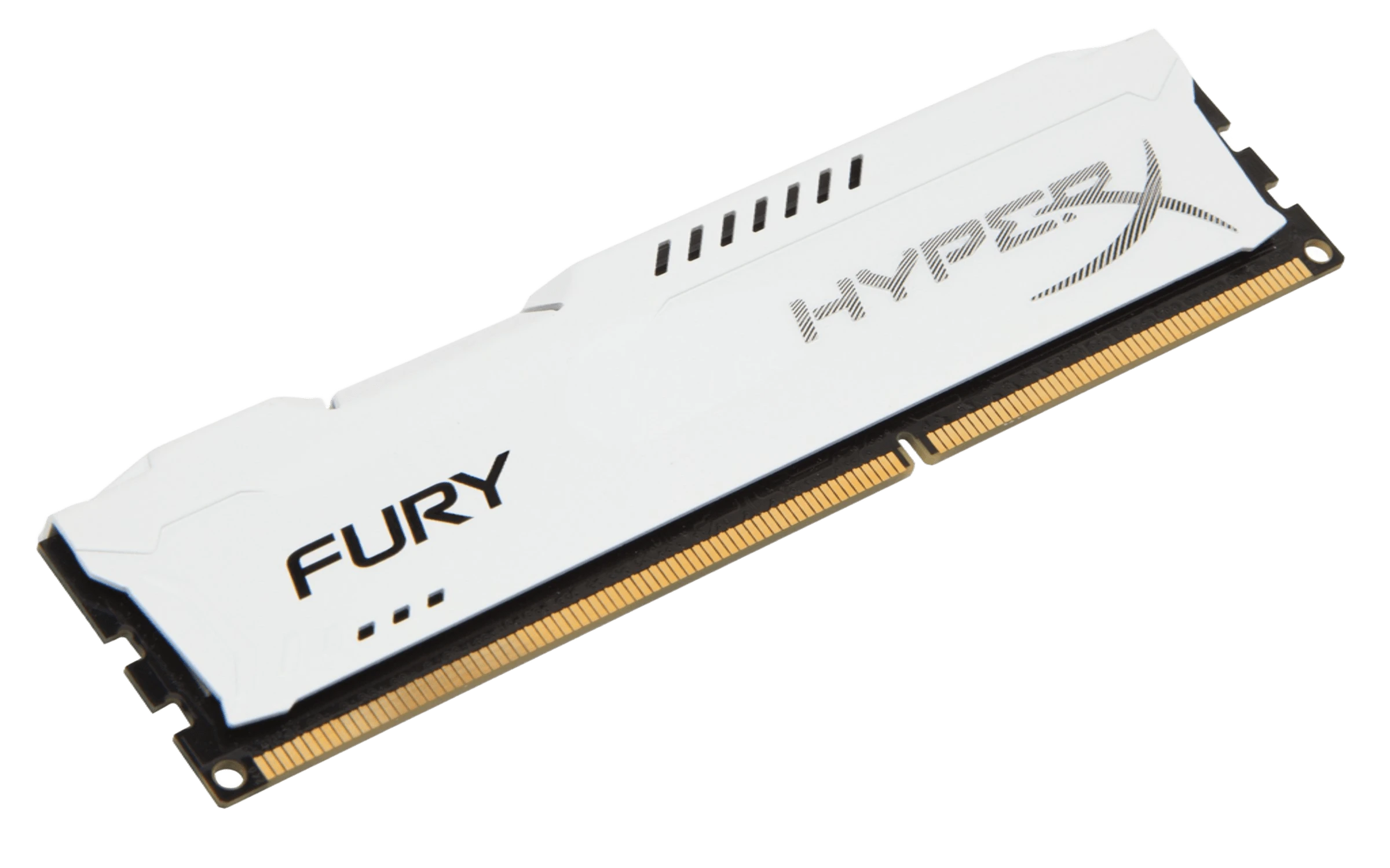 DDR3 8Gb (2x4) 1600MHz HyperX Kingston Fury White (HX316C10FWK2/8) Оперативна пам'ять image 1