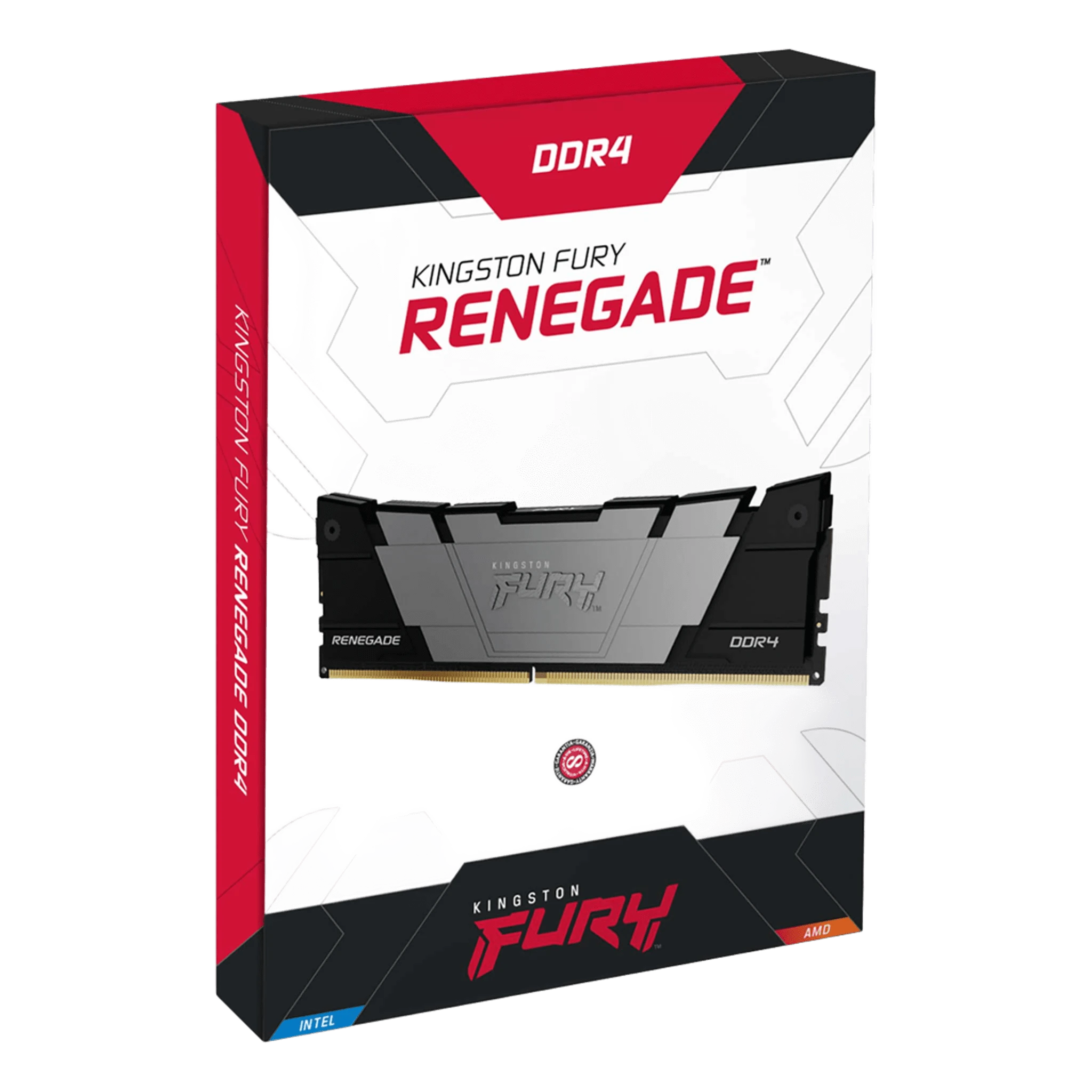 DDR4 16Gb (2x8) 3200MHz Kingston Renegade Black (KF432C16RBK2/16) Оперативна пам'ять image 1