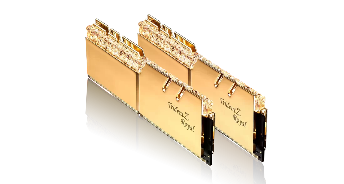 DDR4 16Gb (2x8) 3600MHz G.Skill Trident Z Royal Gold (F4-3600C18D-16GTRG) Оперативна пам'ять image 3
