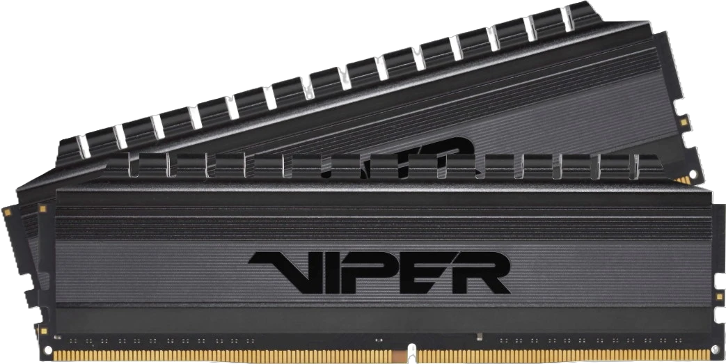 DDR4 16Gb (2x8) 3600MHz Viper Blackout (PVB416G360C7K) Оперативна пам'ять image 1