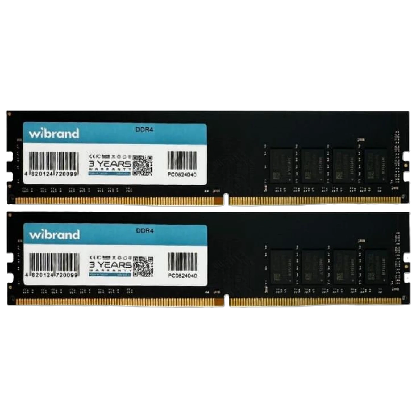 DDR4 16Gb (2x8) 3600MHz Wibrand (WI3600DDR4D/8GB) Оперативна пам'ять image 1