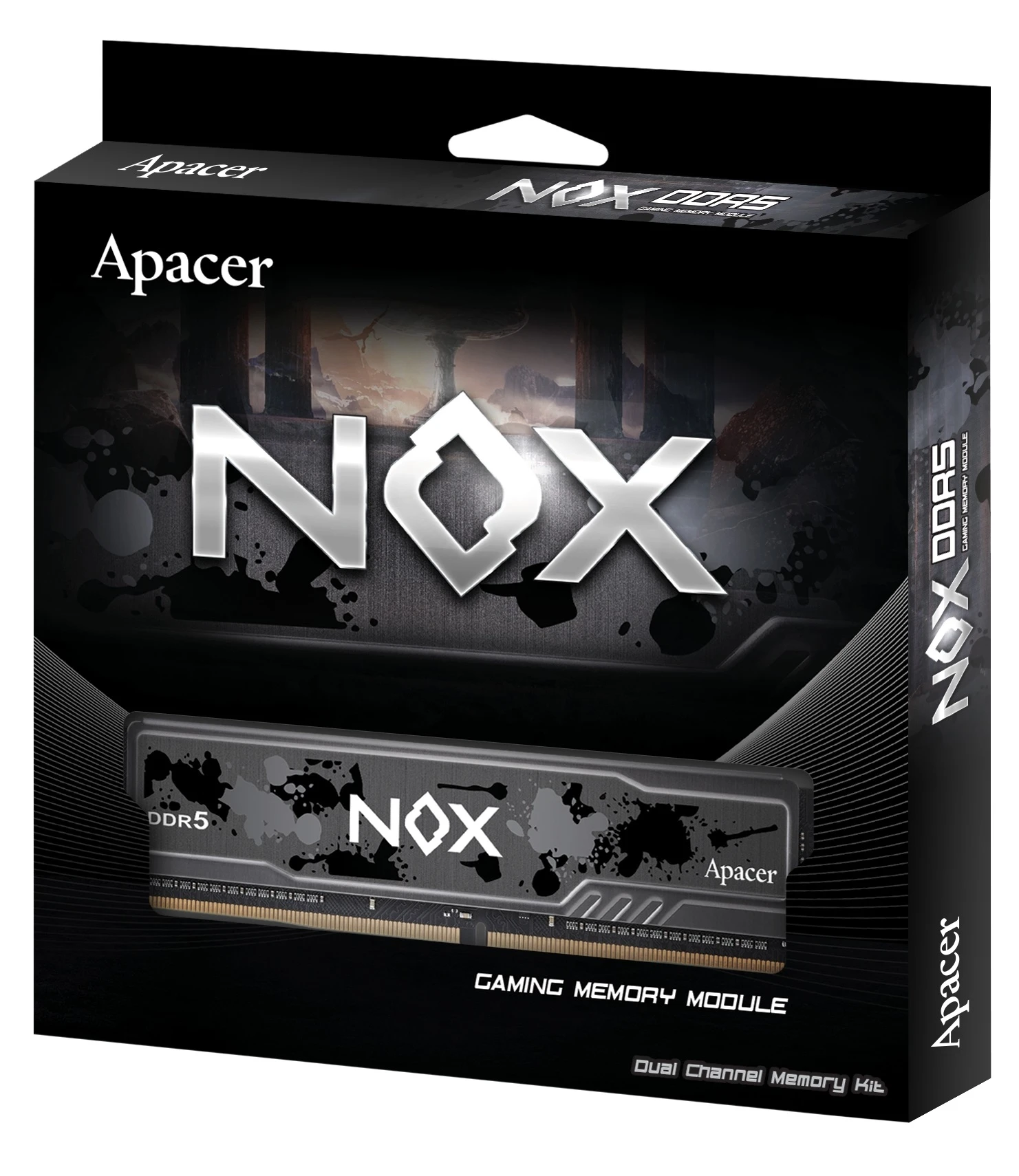 DDR5 32Gb (2x16) 5600MHz Apacer NOX (AH5U32G56C522MBAA-2) Оперативна пам'ять image 2