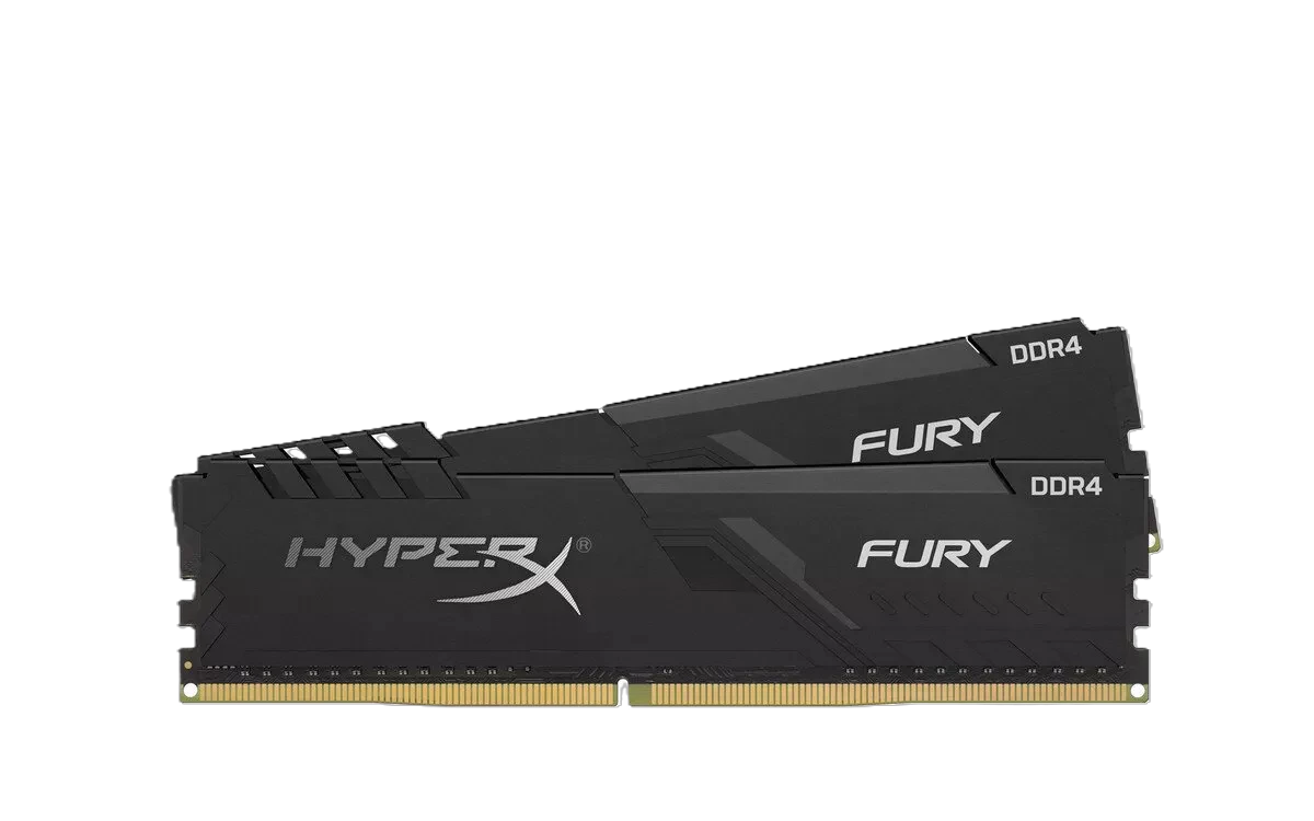 DDR4 16Gb (2X8) 3466MHz Kingston HyperX Fury Black (HX434C16FB3AK2/16) Оперативна пам'ять image 1