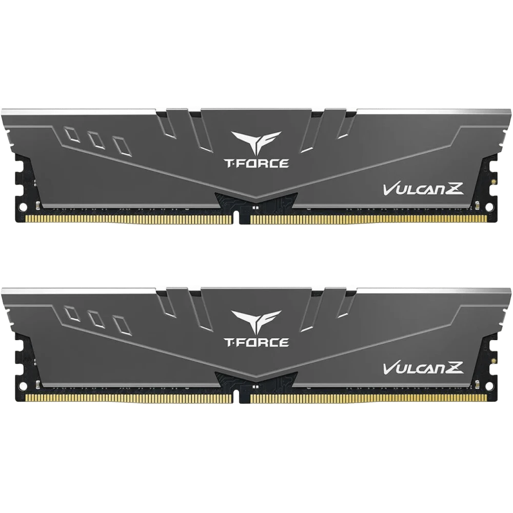 DDR4 16Gb 2400MHz Team T-Force Vulcan GRAY  (TLGD416G2400HC15BBK) Оперативна пам'ять image 2