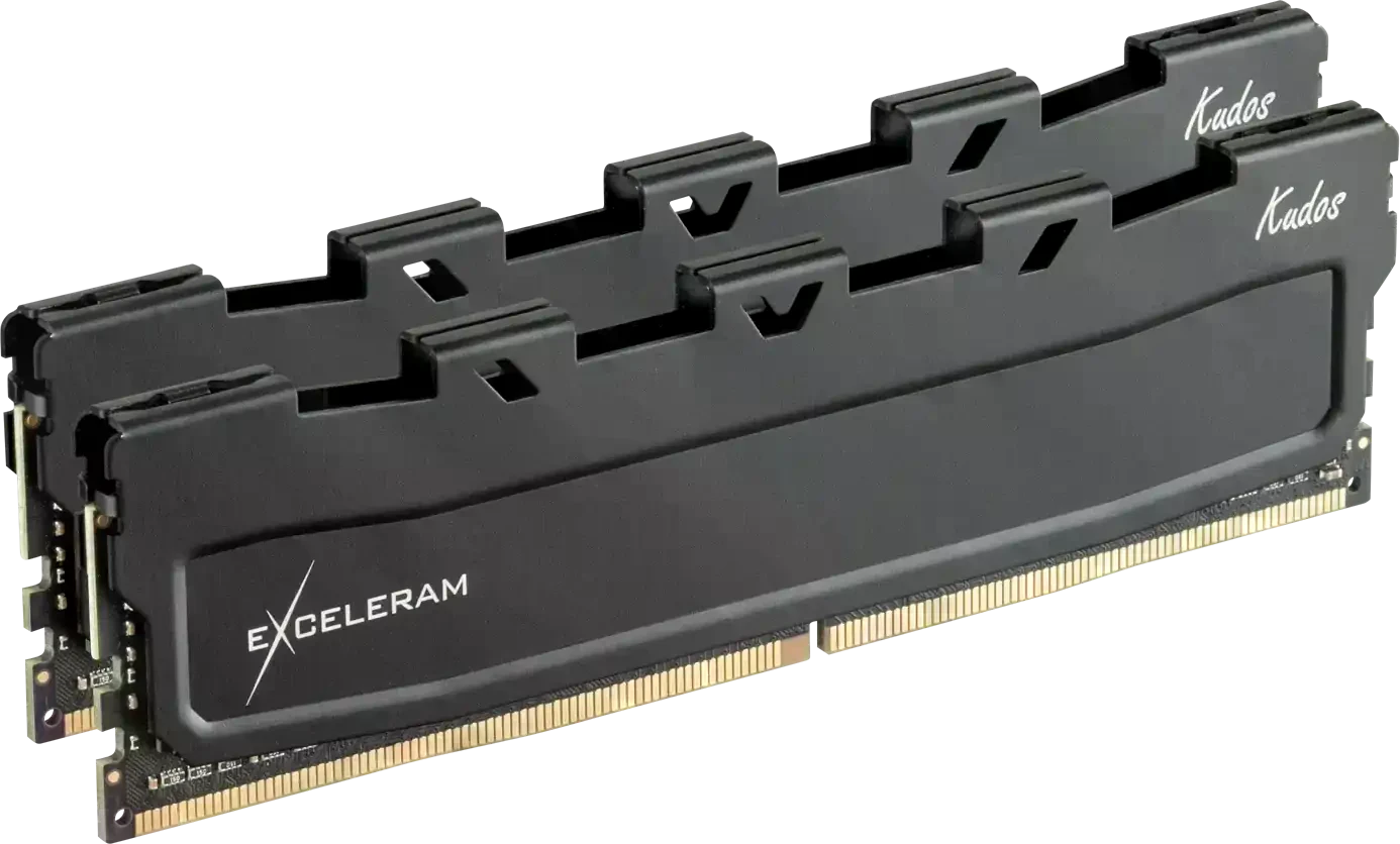 DDR4 16Gb 3200MHz Exceleram Kudos Black (EKBLACK4323222CD) Оперативна пам'ять image 1
