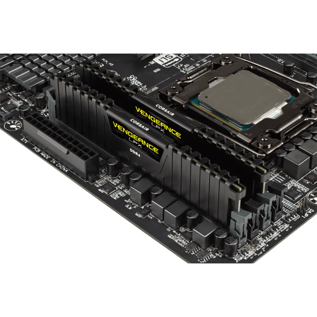 DDR4 32 GB (2x16GB) 2400 MHz Corsair Vengeance LPX Black (CMK32GX4M2A2400C16) Оперативна пам'ять image 2