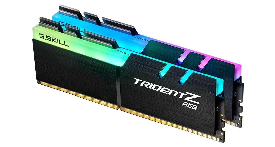 DDR4 32Gb (2x16) 3200MHz G.Skill Trident Z RGB (F4-3200C16D-32GTZR) Оперативна пам'ять image 1