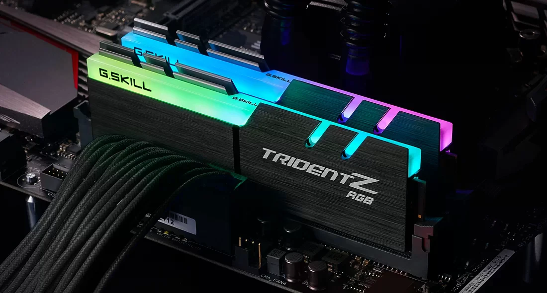 DDR4 32Gb (2x16) 3200MHz G.Skill Trident Z RGB (F4-3200C16D-32GTZR) Оперативна пам'ять image 2