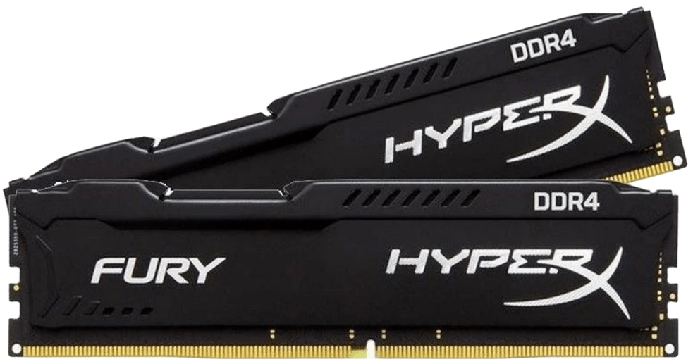 DDR4 4Gb 2666MHz Kinston Fury Black (HX426C15FB/4) Оперативна пам'ять image 1