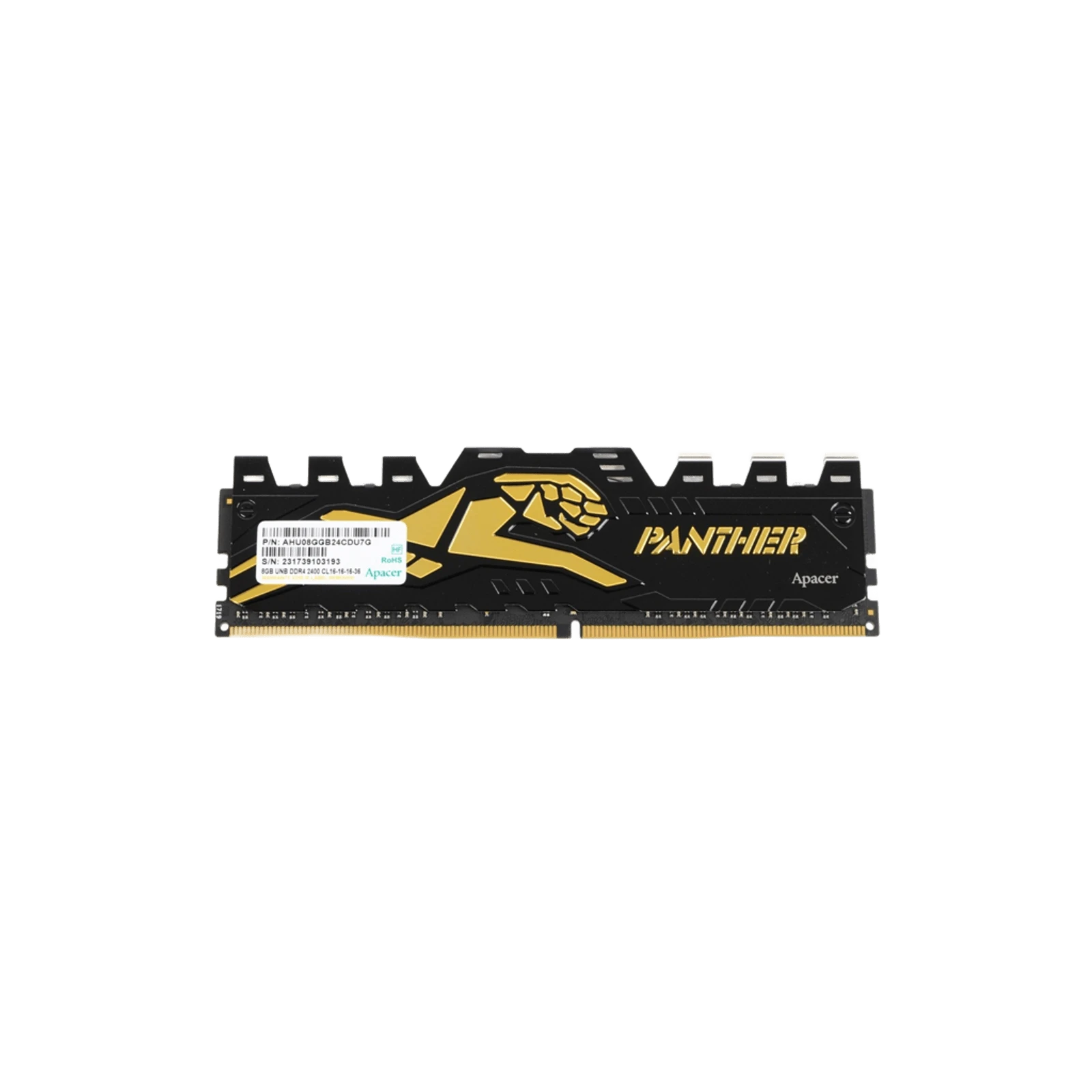 DDR4 8Gb 2400MHz Apacer Panther (AHU08GGB24CDU7G) Оперативна пам'ять image 1