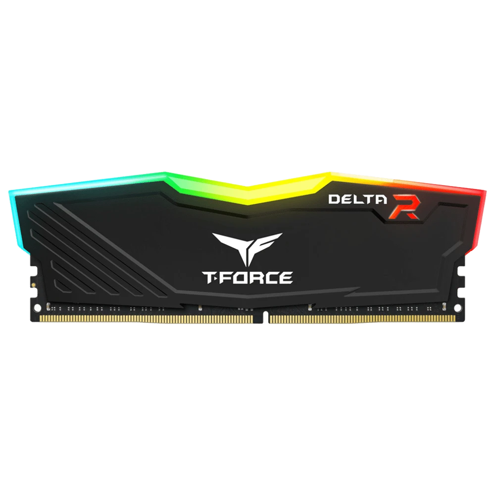 DDR4 8Gb 2666MHz Team T-Force Delta R RGB (TF4D48G2666HC15BBK) Оперативна пам'ять image 1