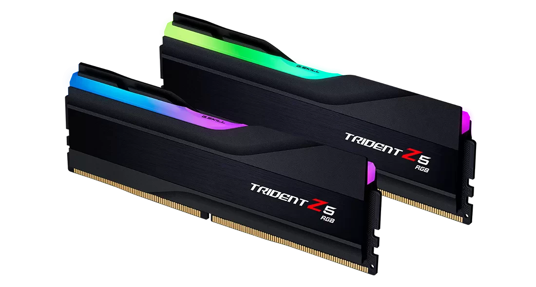 DDR5 32GB (2x16) 6000MHz G.Skill Trident Z5 RGB (F5-6000J3238F16GX2-TZ5RK) Оперативна пам'ять image 1