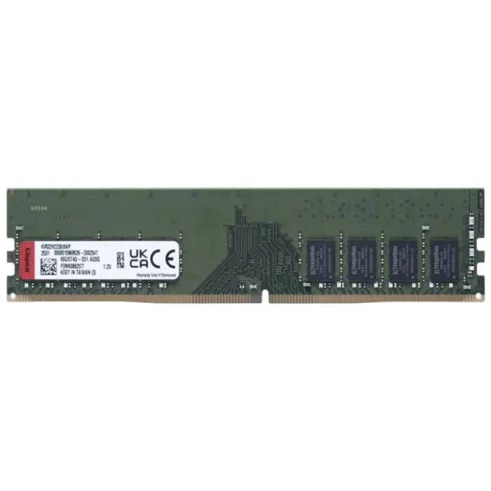 DDR4 8Gb 3200MHz Kingston (KVR32N22S8/8) Оперативна пам'ять image 1
