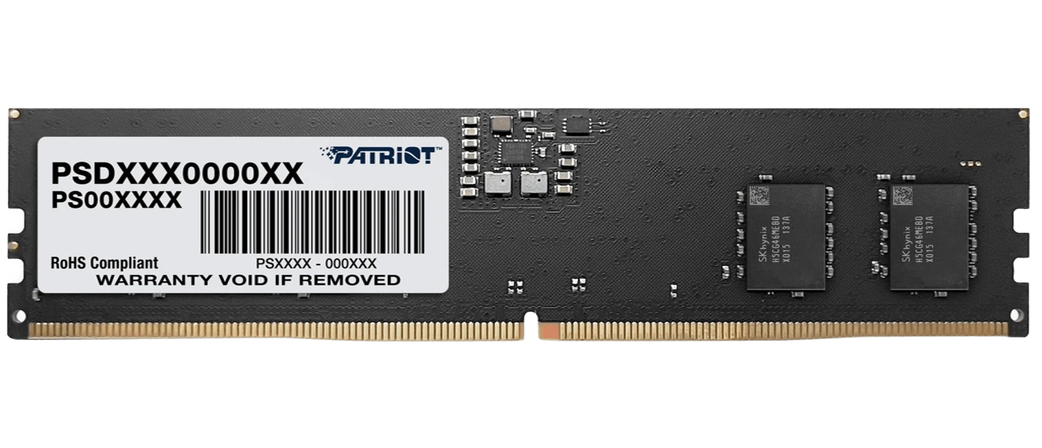 DDR5 16Gb 4800MHz Patriot Signature (PSD516G480081) Оперативна пам'ять image 1