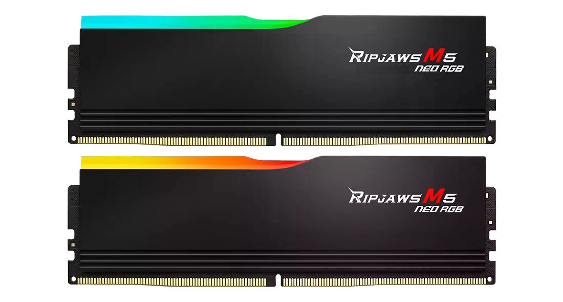 DDR5 32Gb (2x16) 6400MHz Ripjaws M5 Neo RGB Black (F5-6400J3240G16GX2-RM5NRK) Оперативна пам'ять image 2