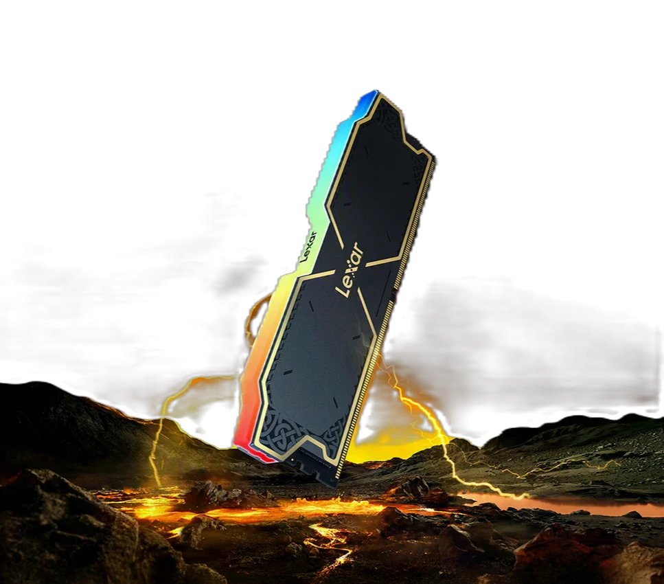 DDR5 32Gb (2x16) 6000MHz Lexar Thor RGB (LD5U16G60C36BG-RGD) Оперативна пам'ять image 1