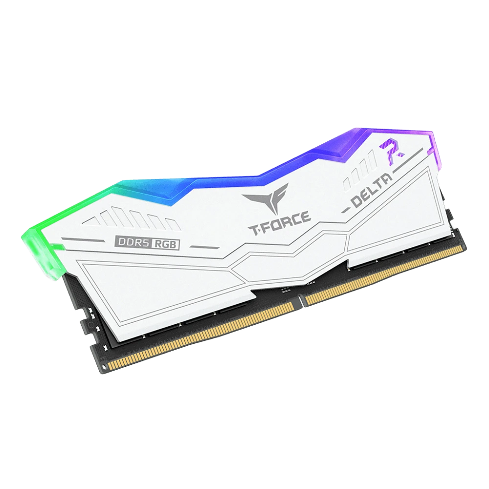DDR5 32Gb (2x16) 6000MHz T-Force Delta RGB White (FF4D532G6000HC38ADC01) Оперативна пам'ять image 3
