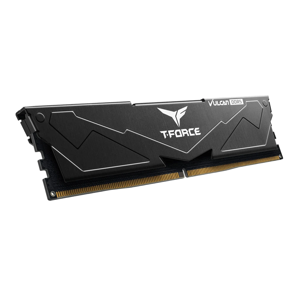 DDR5 32GB (2x16) 6000MHz Team Group T-Force Vulcan Black (FLBD532G6000HC38JDC01) Оперативна пам'ять image 3